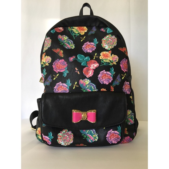 betsey johnson bee backpack